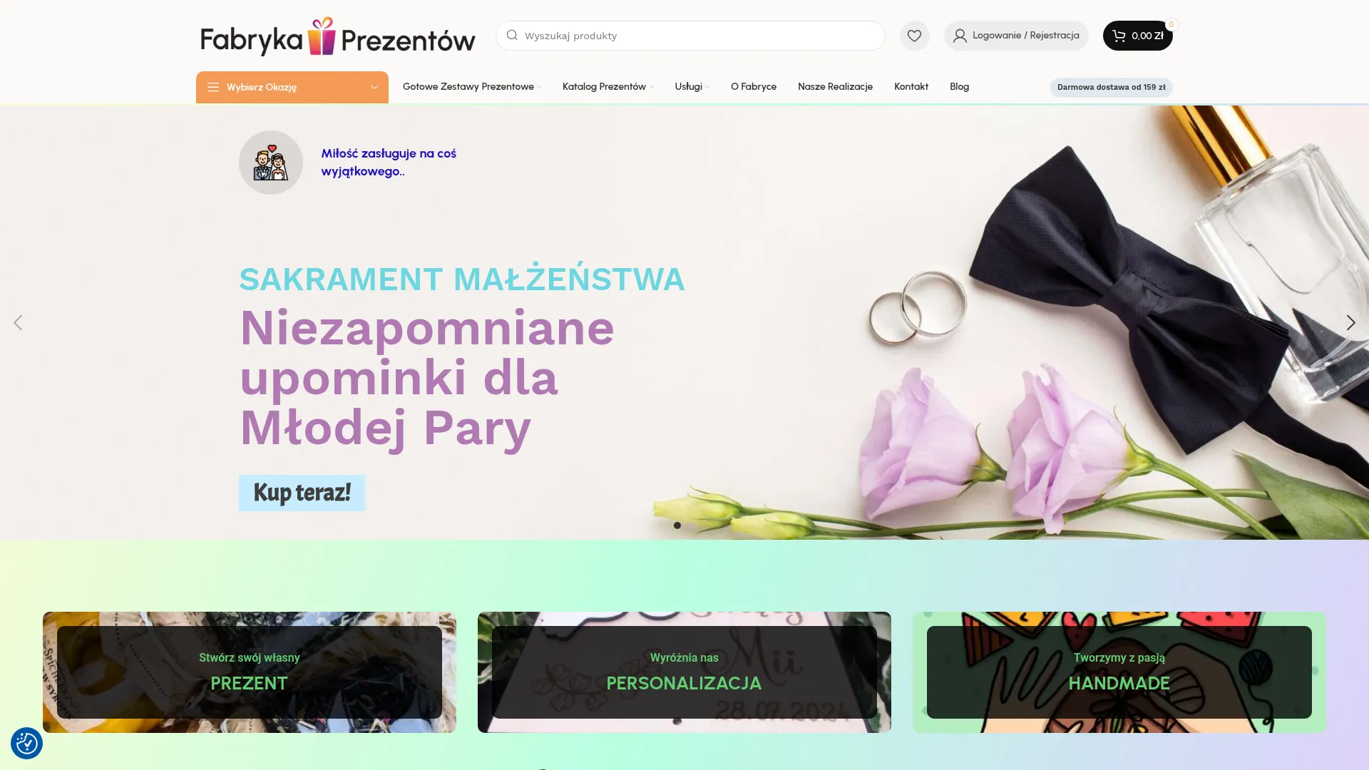 Zrzut ekranu strony